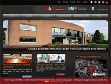 Tablet Screenshot of boschetti.com